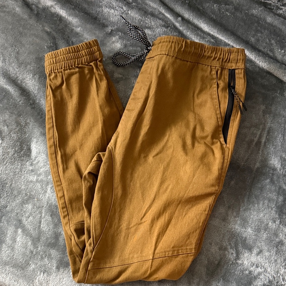 Brooklyn Cloth Tan Jogger Pants